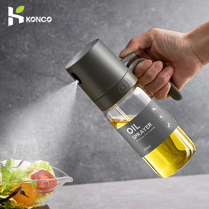 Brumisateur d'huile en verre borosilicaté pour la cuisine et les barbecues